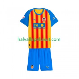 Jalkapallo Pelipaidat/Peliasut Valencia CF Lasten Kolmaspaita 2025-2026 Lyhythihainen